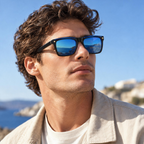 DRIFT Rectangular Acetate Sunglasses — 2