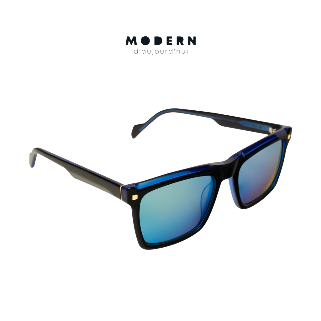 DRIFT Rectangular Acetate Sunglasses — 4