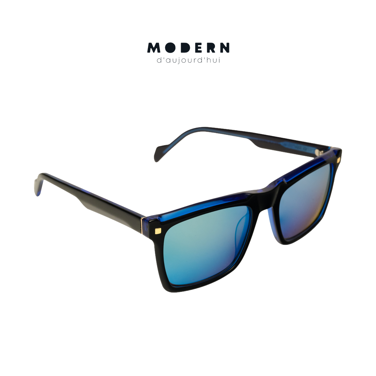 DRIFT Rectangular Acetate Sunglasses — 4