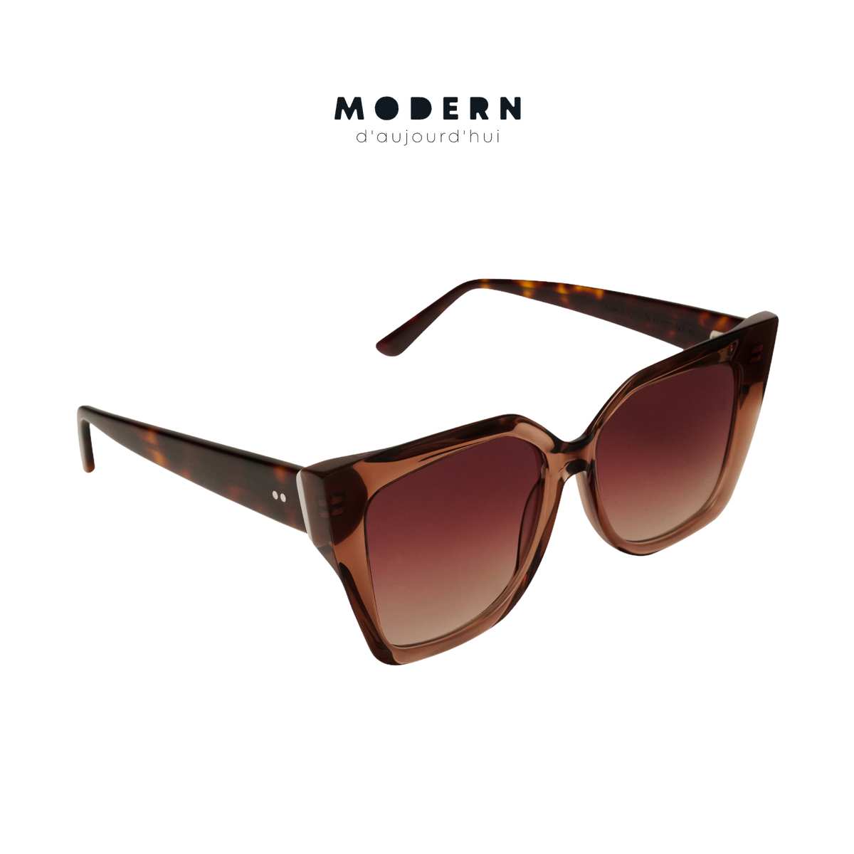 BRIAR Oversized Square Acetate Sunglasses — 4