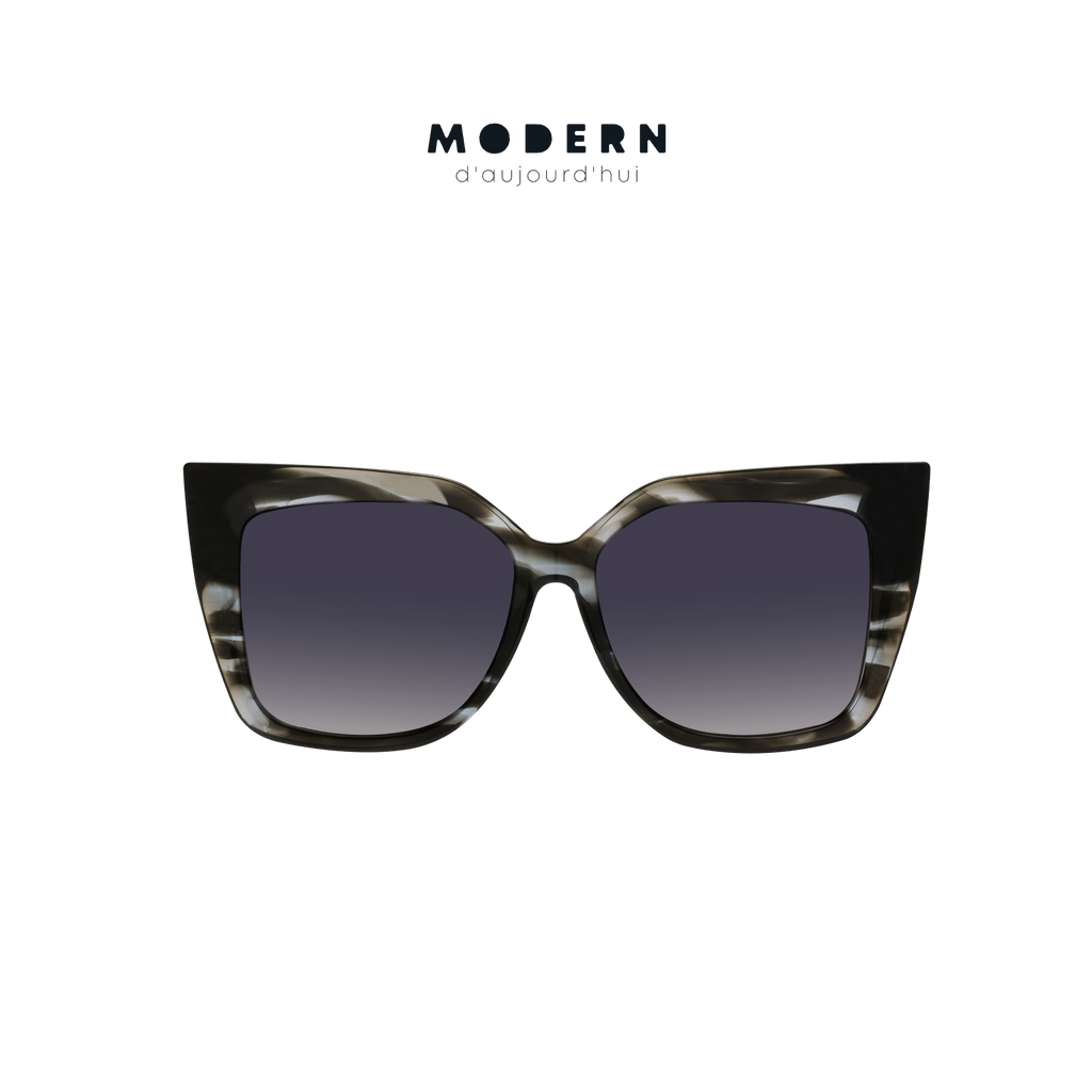 RUSSET Oversized Square Acetate Sunglasses — 1