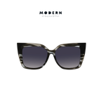 RUSSET Oversized Square Acetate Sunglasses — 1