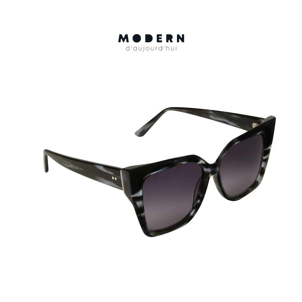RUSSET Oversized Square Acetate Sunglasses — 4