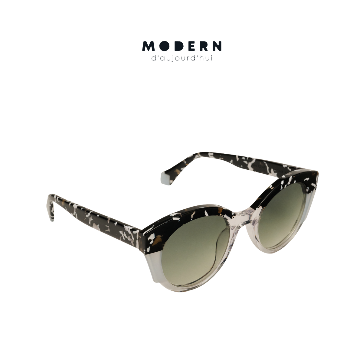 FEN Round Acetate Sunglasses — 2