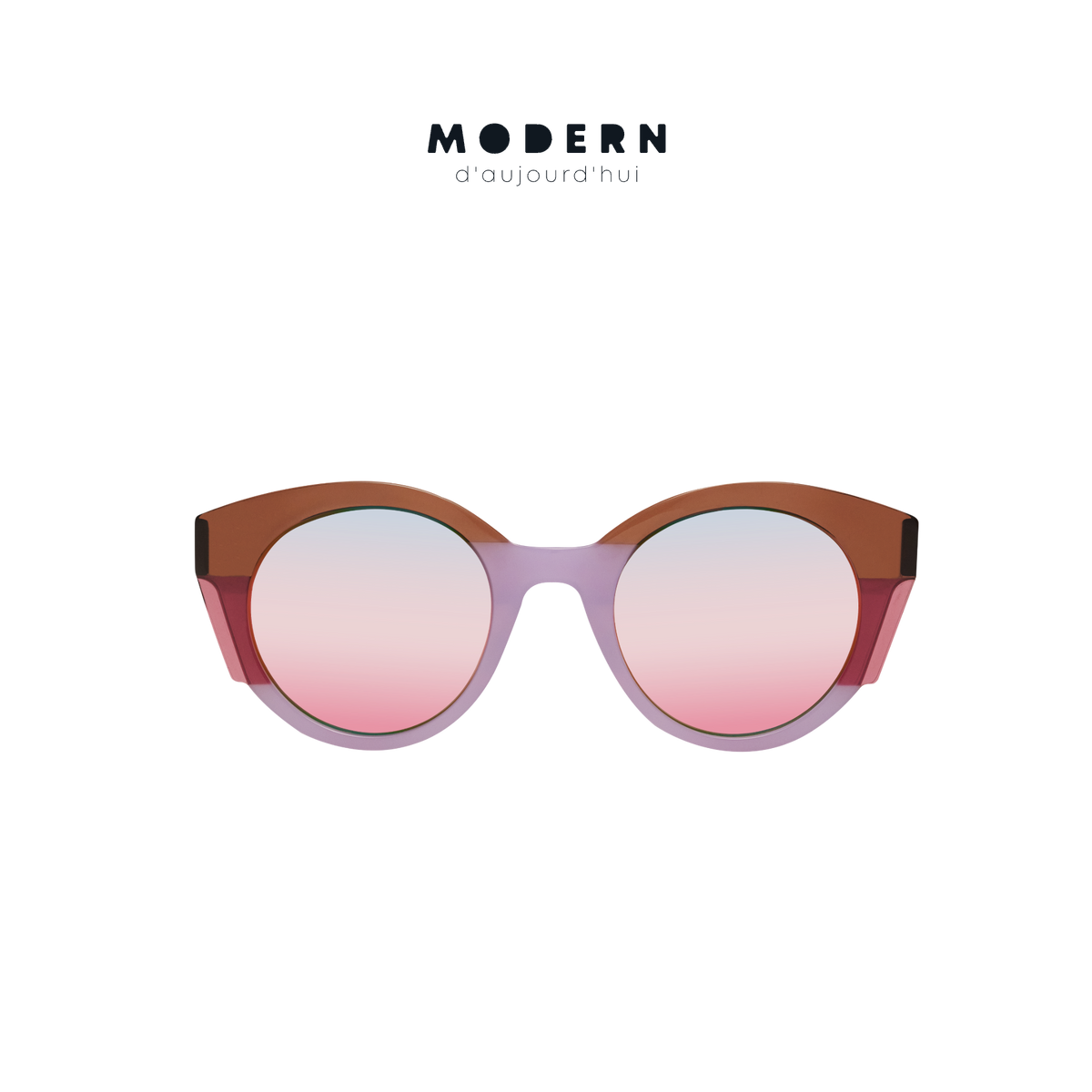 PRISM Round Acetate Sunglasses — 1
