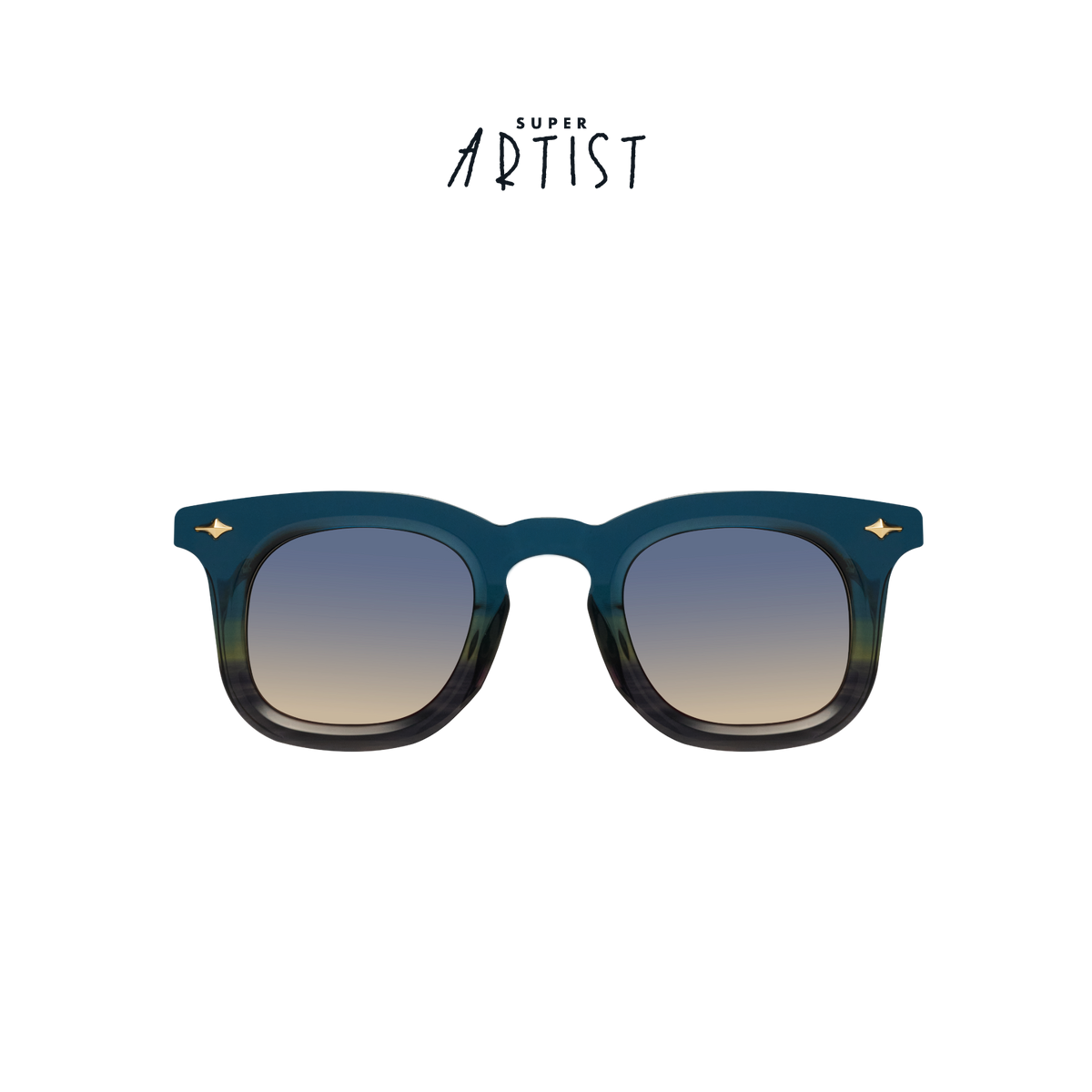 OBELISK Thick Acetate Sunglasses — 1