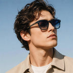 OBELISK Thick Acetate Sunglasses — 3