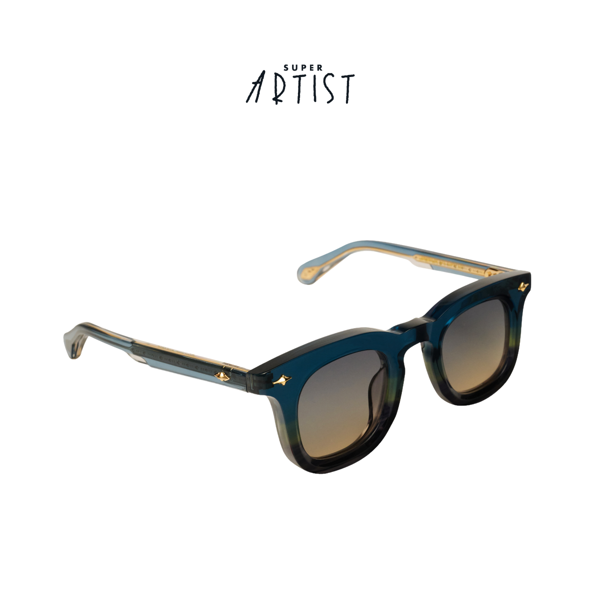 OBELISK Thick Acetate Sunglasses — 4