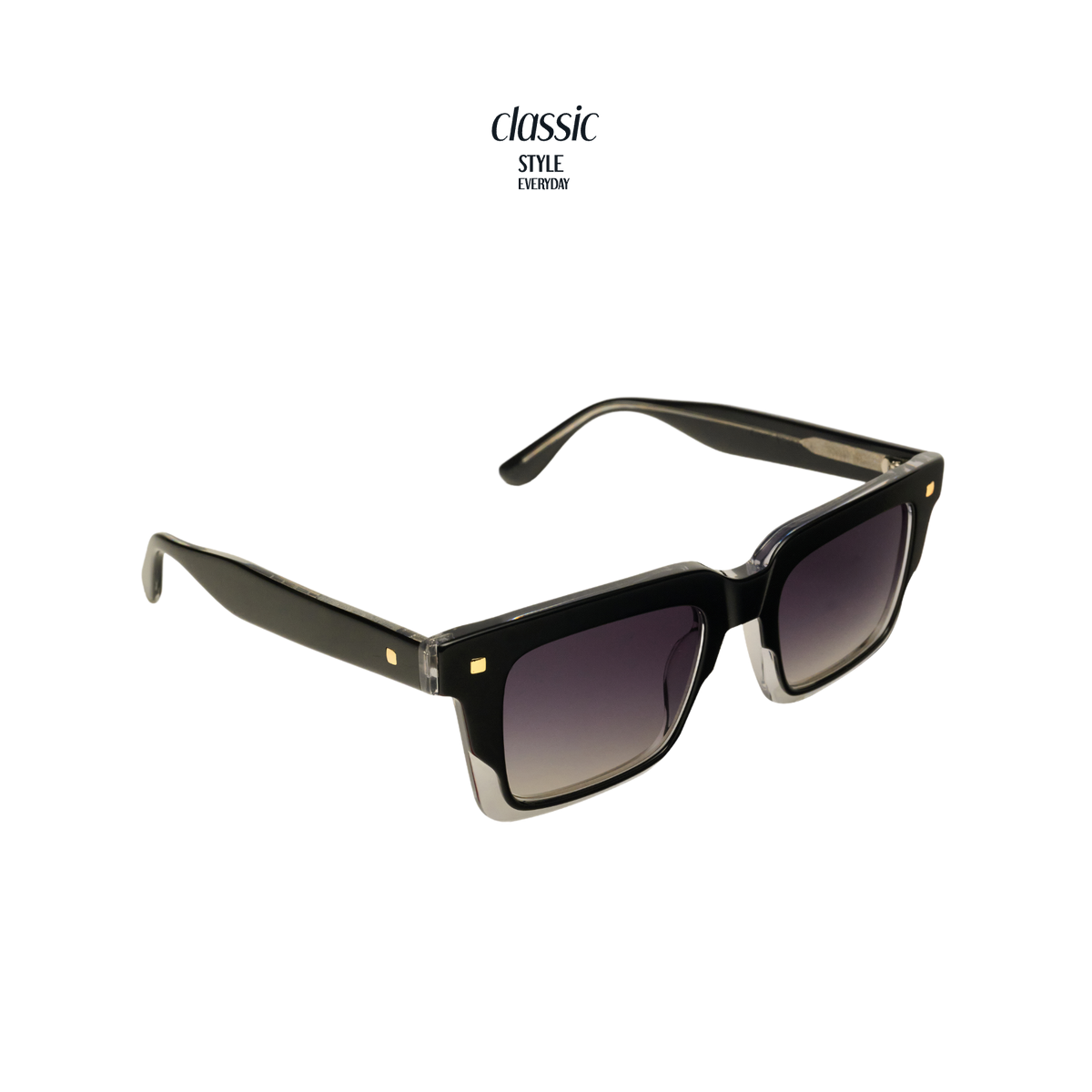 SLOATE Square Acetate Sunglasses — 4