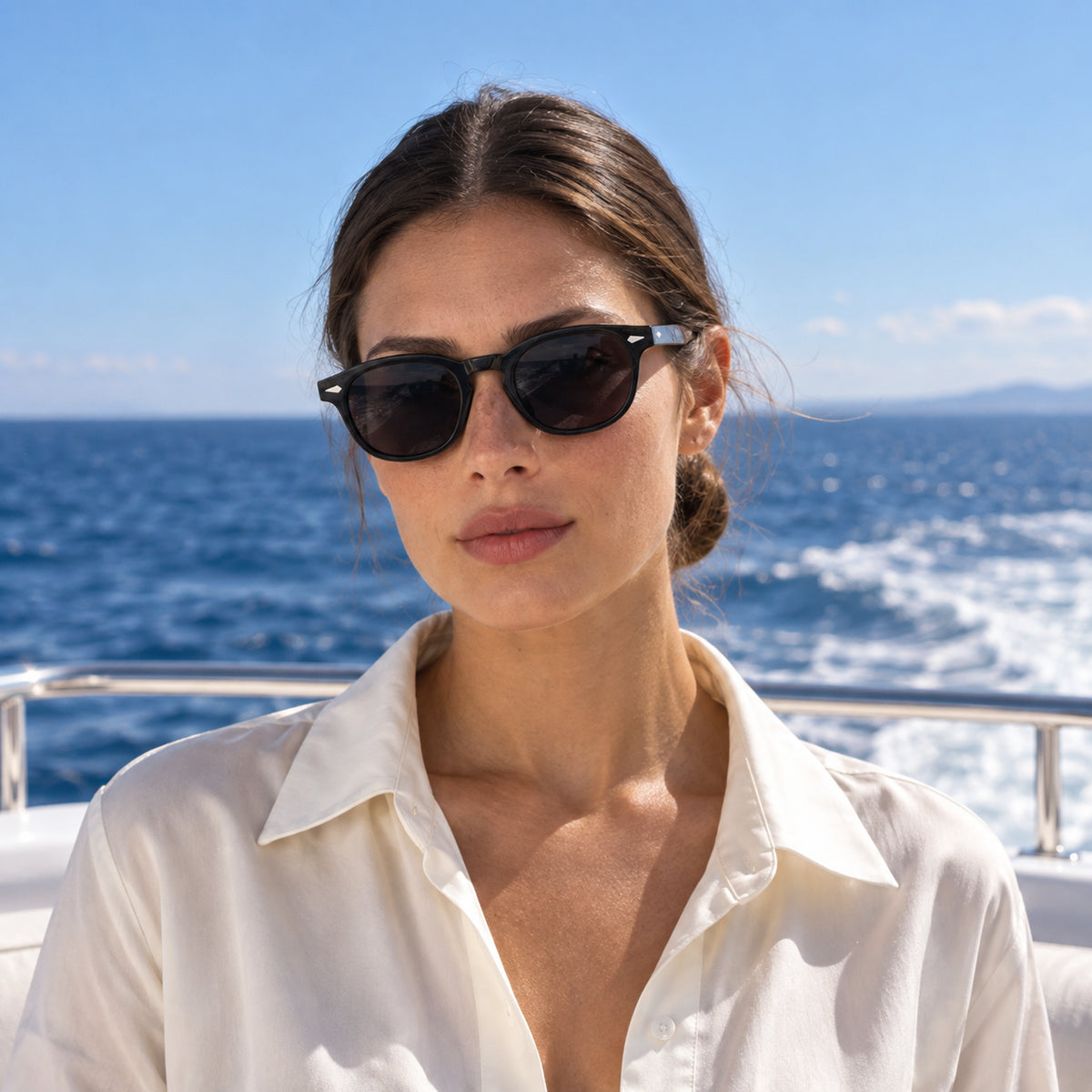 NOLL Panto Acetate Sunglasses