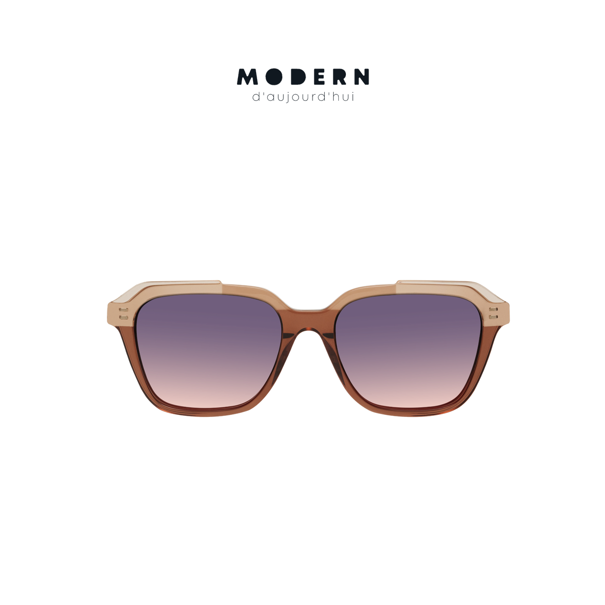 DUSK Rectangular Acetate Sunglasses — 1