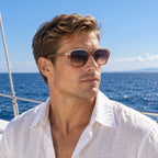 DUSK Rectangular Acetate Sunglasses — 2