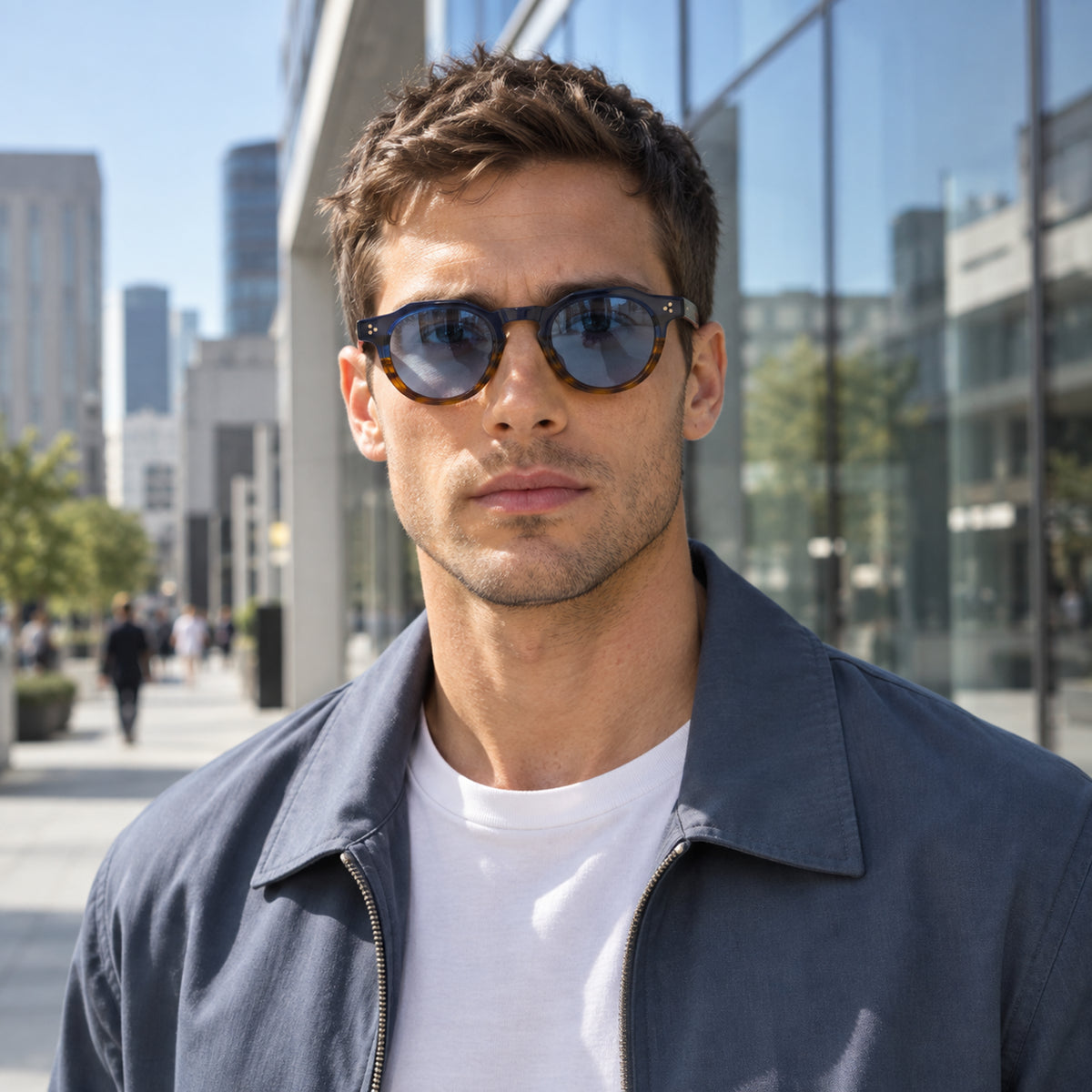 STRATA Round Acetate Sunglasses — 2
