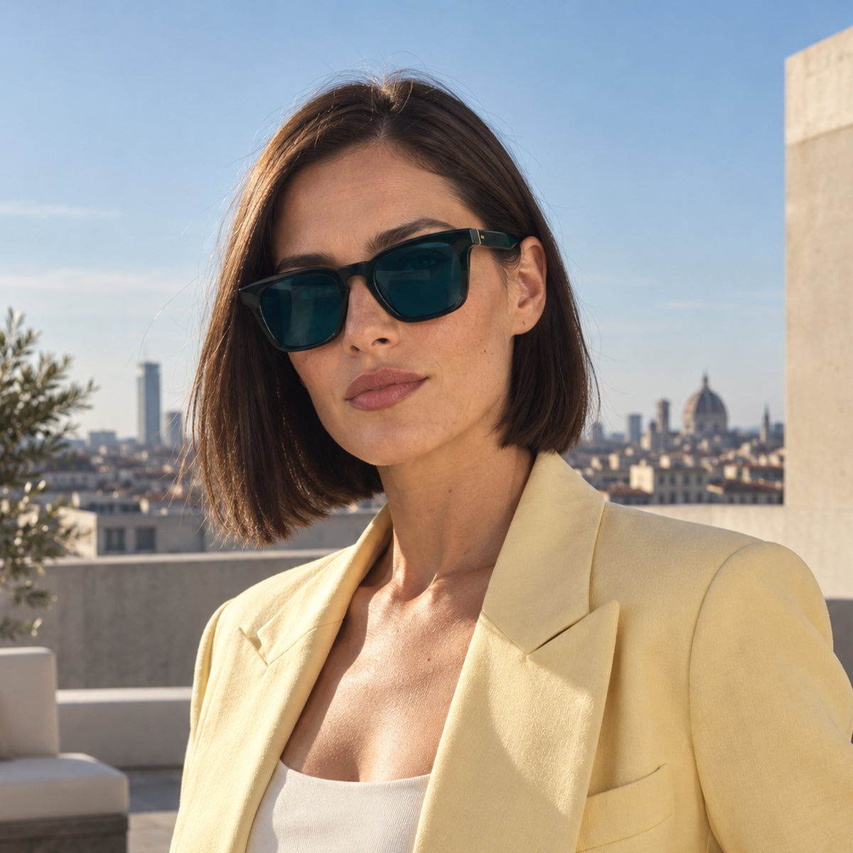 IRIS Square Acetate Sunglasses — 3