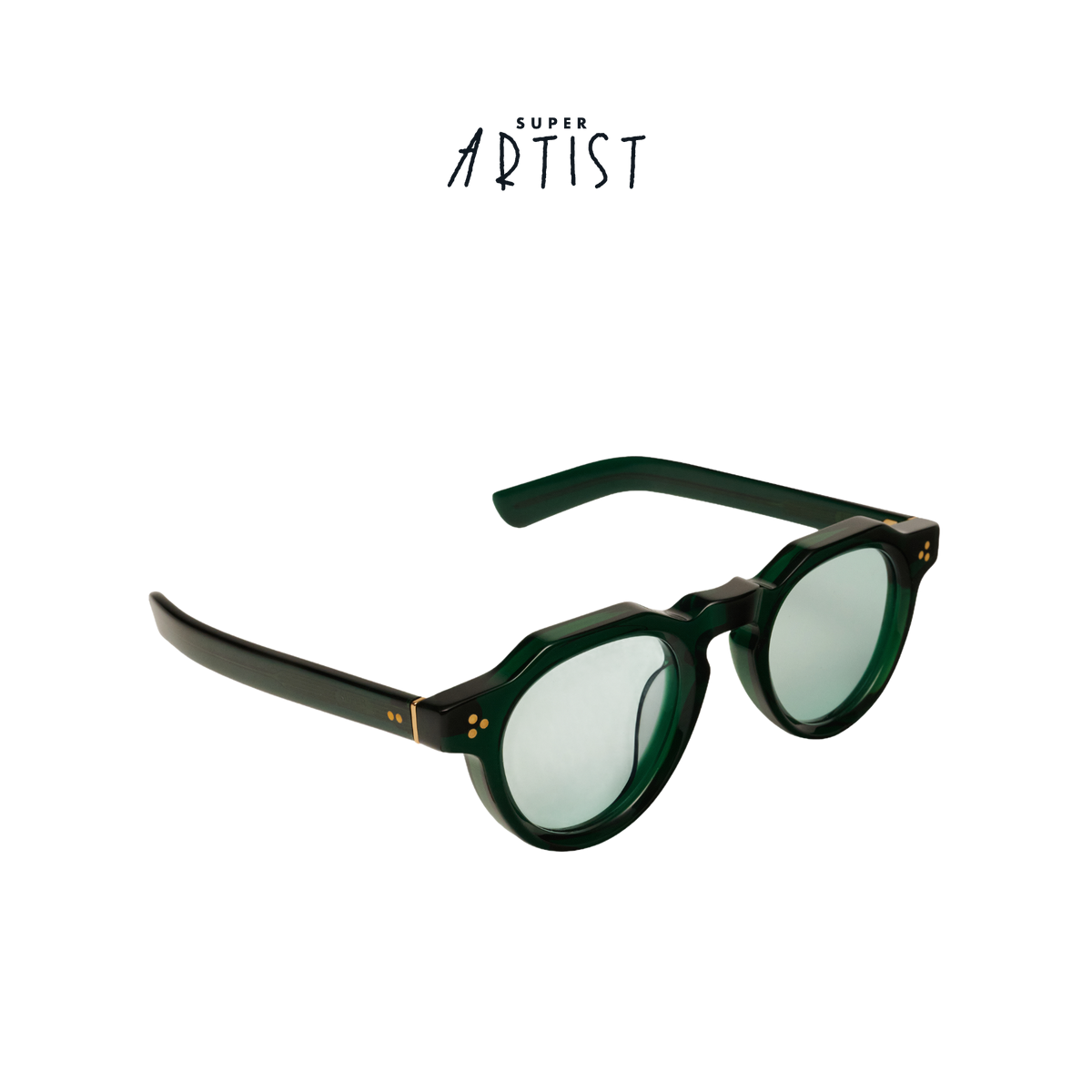 LOCH Round Acetate Sunglasses — 4
