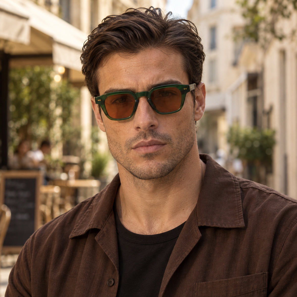 REED Geometric Acetate Sunglasses — 2