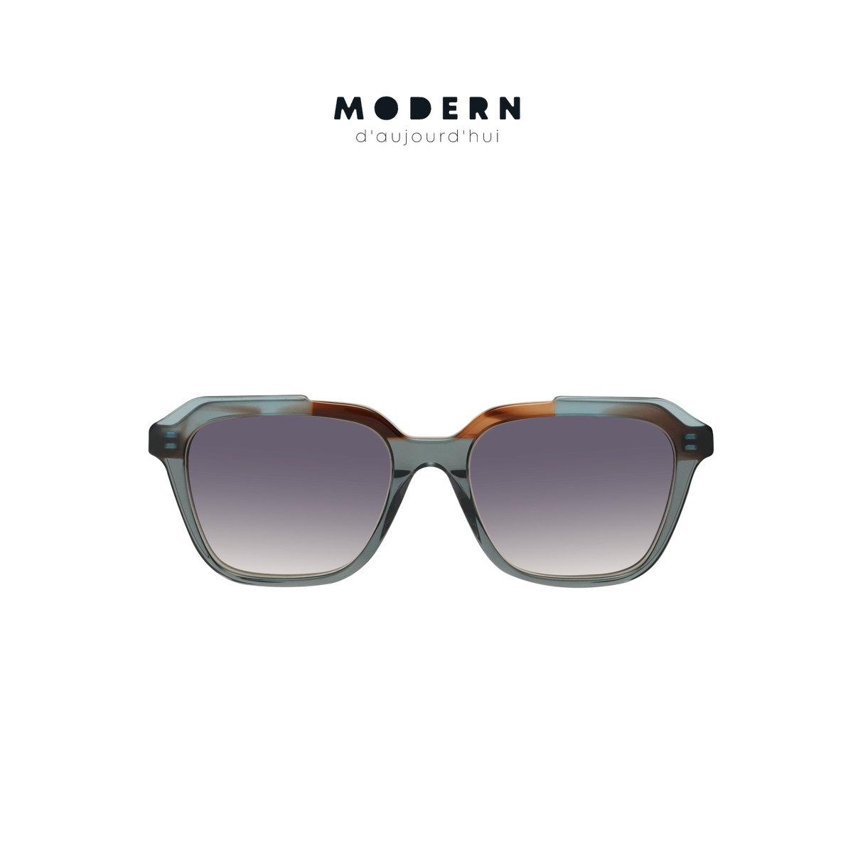 CLAY Rectangular Acetate Sunglasses — 1