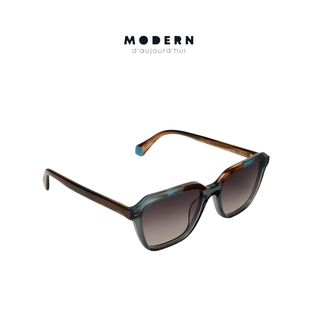 CLAY Rectangular Acetate Sunglasses — 4