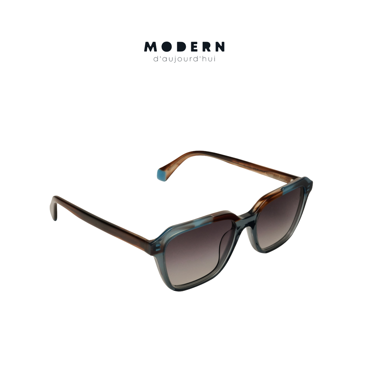 CLAY Rectangular Acetate Sunglasses — 4