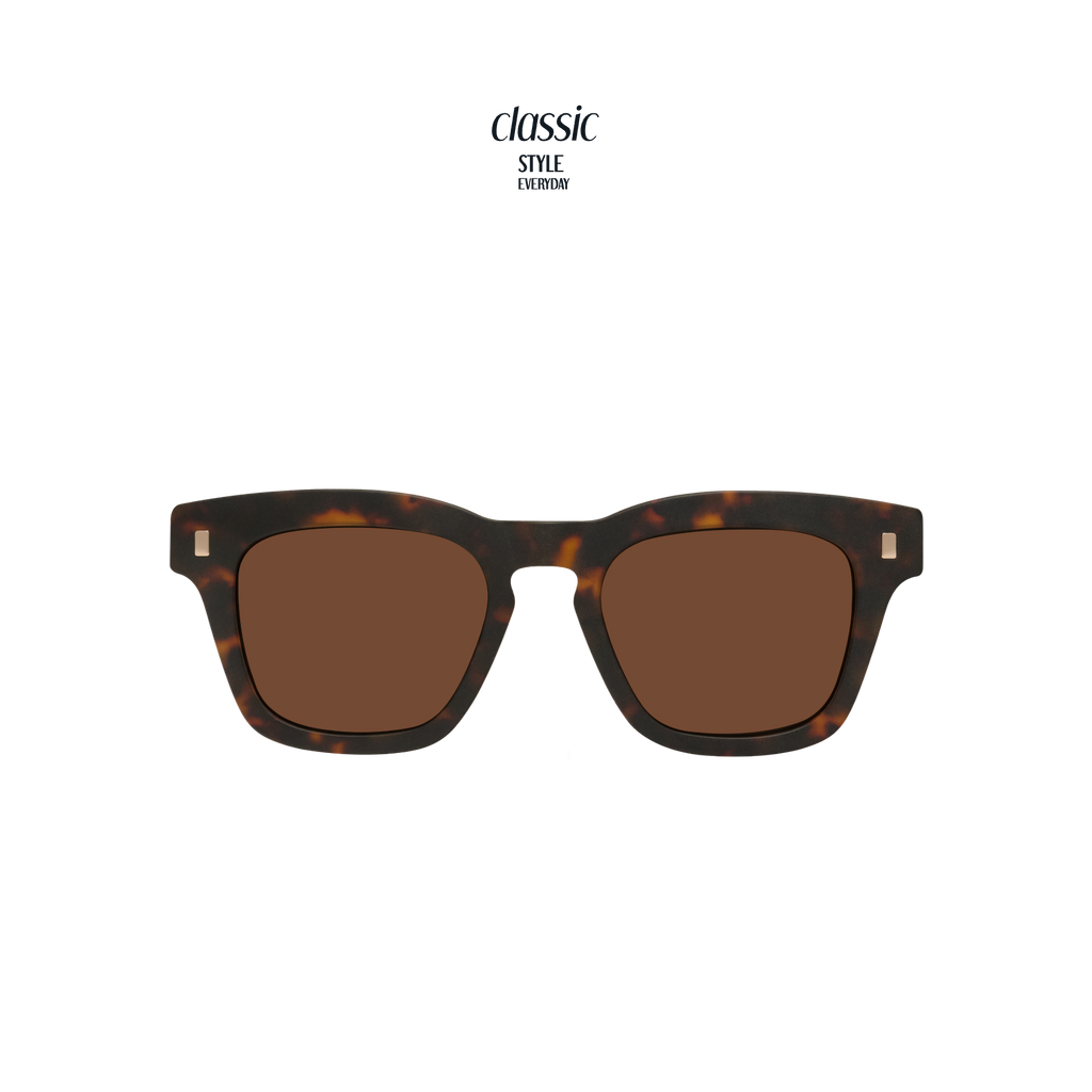 CINDER Square Acetate Sunglasses — 1