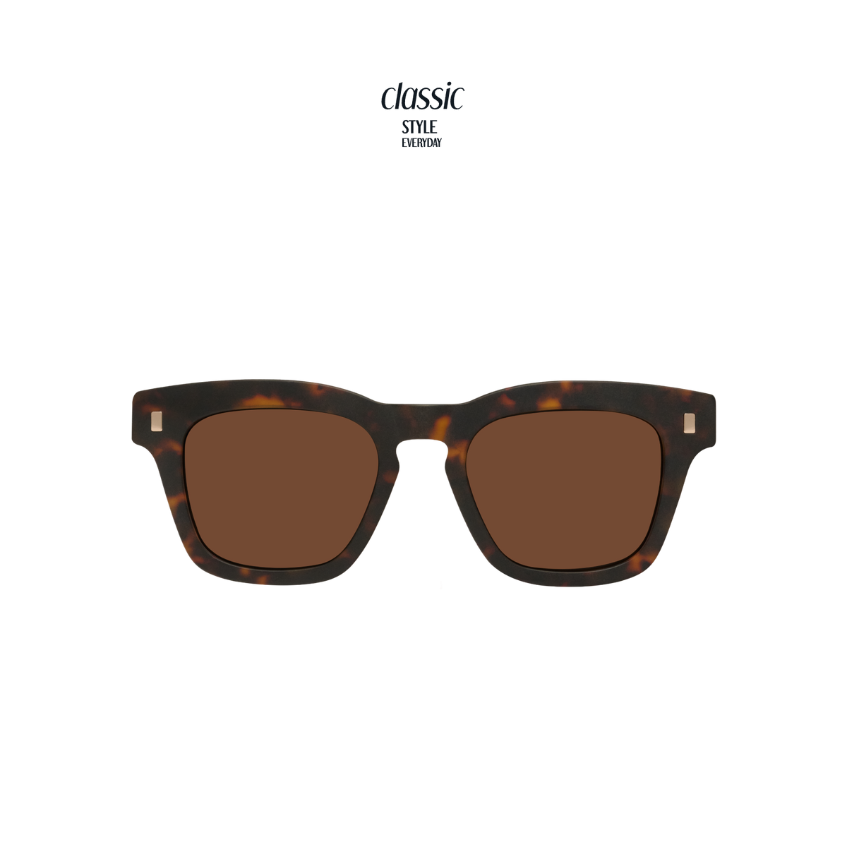 CINDER Square Acetate Sunglasses — 1