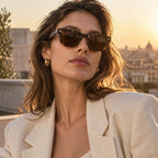 CINDER Square Acetate Sunglasses — 3