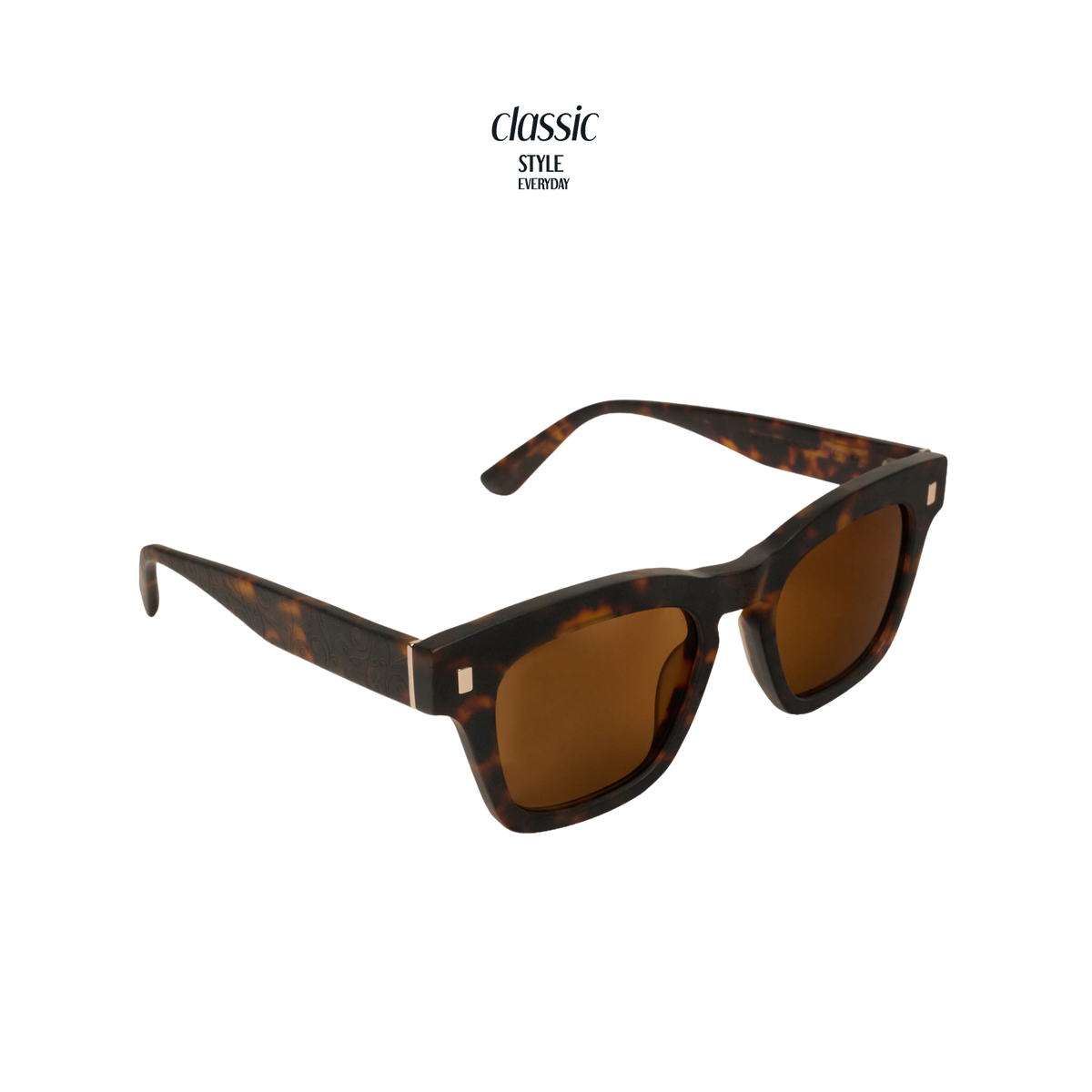 CINDER Square Acetate Sunglasses — 4