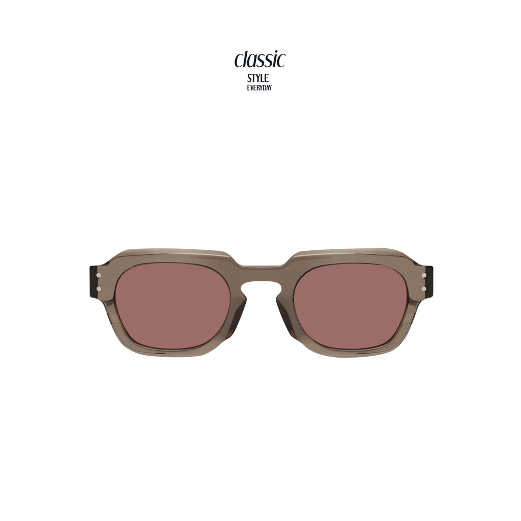 RIDGE Geometric Acetate Sunglasses — 1