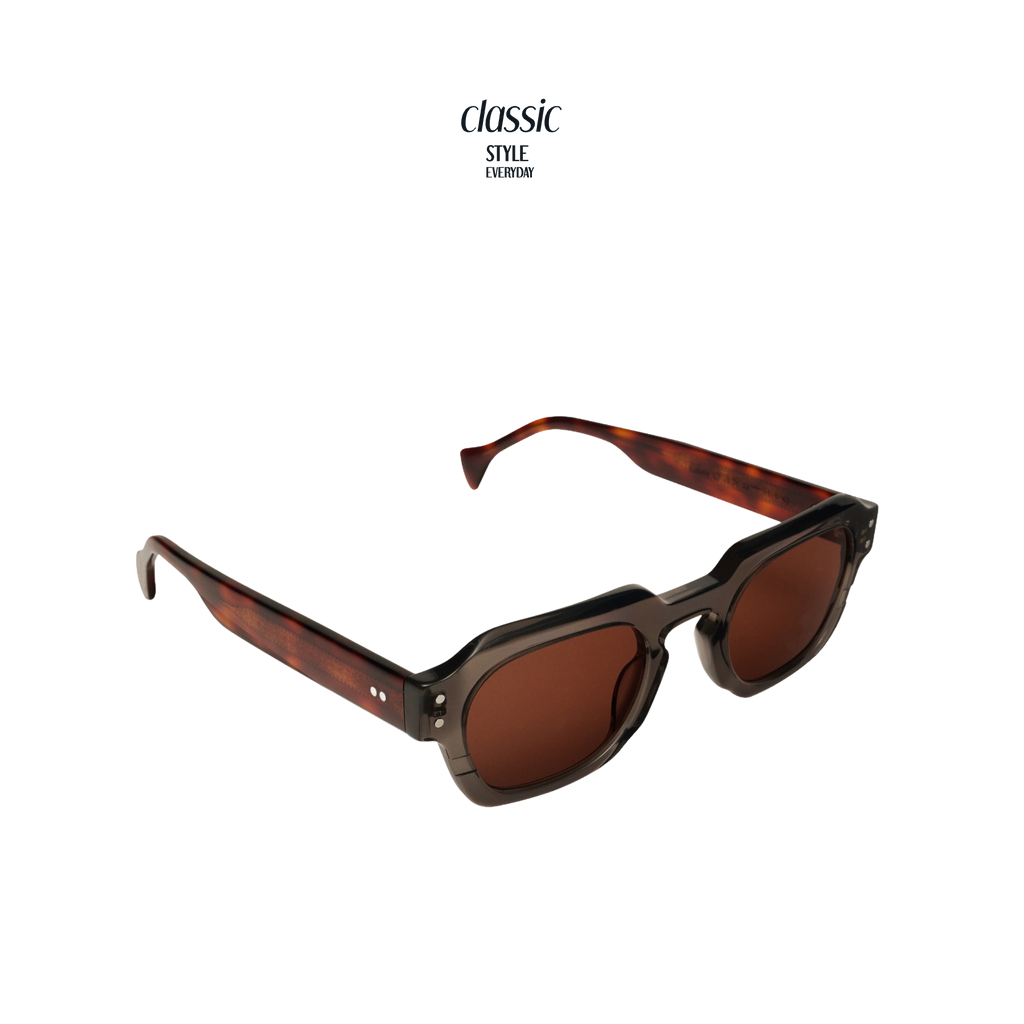RIDGE Geometric Acetate Sunglasses — 3