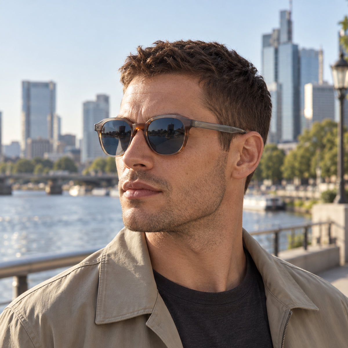 WISP Round Acetate Sunglasses — 2