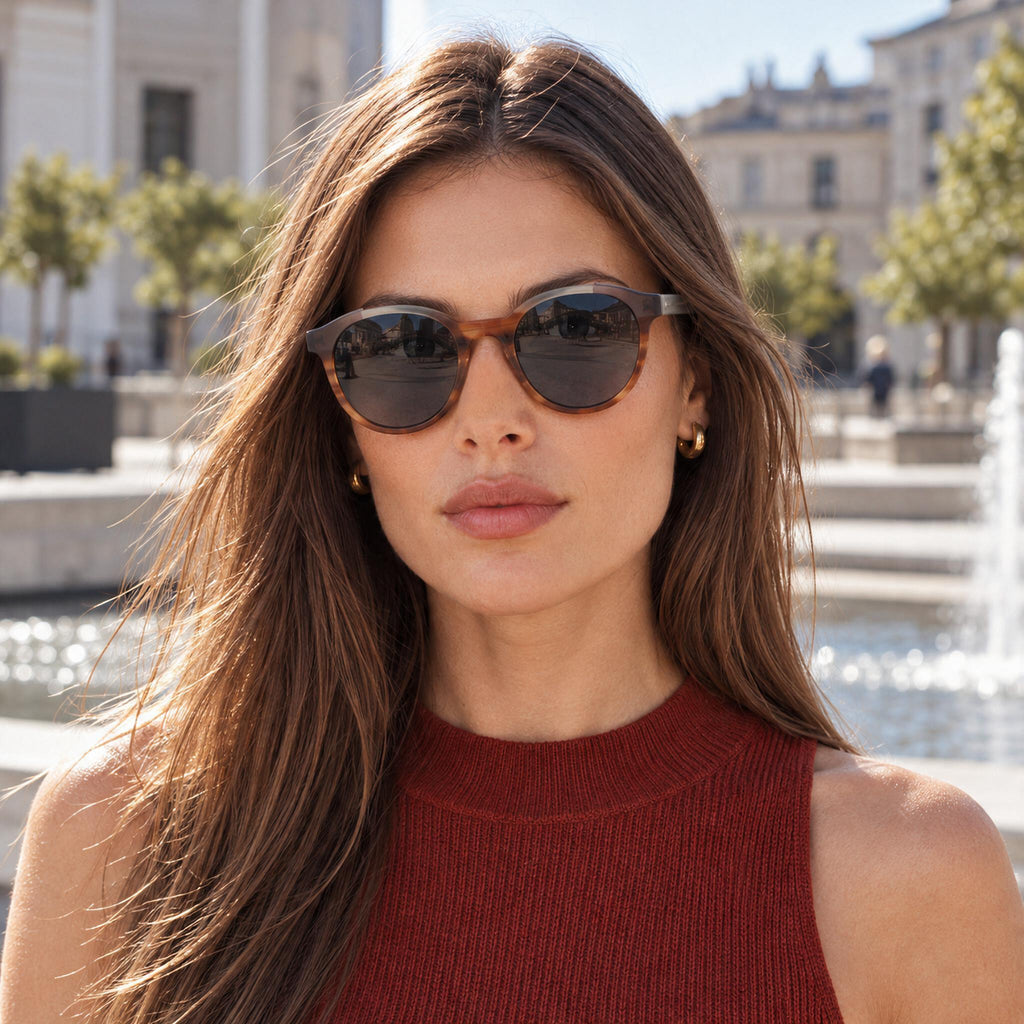 WISP Round Acetate Sunglasses — 3