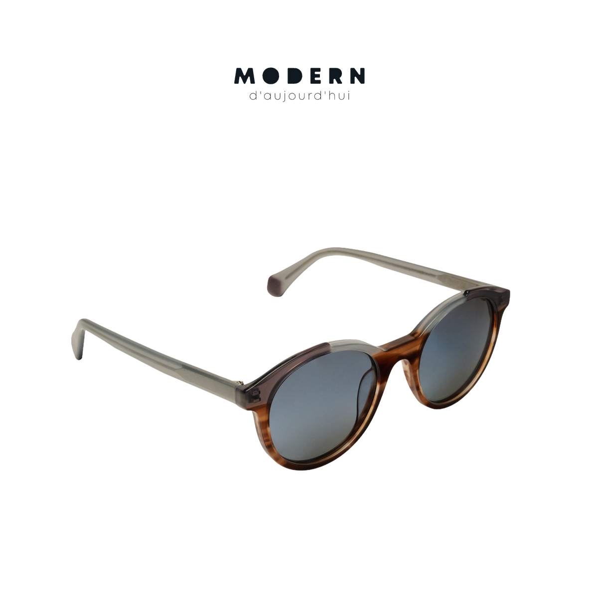 WISP Round Acetate Sunglasses — 4