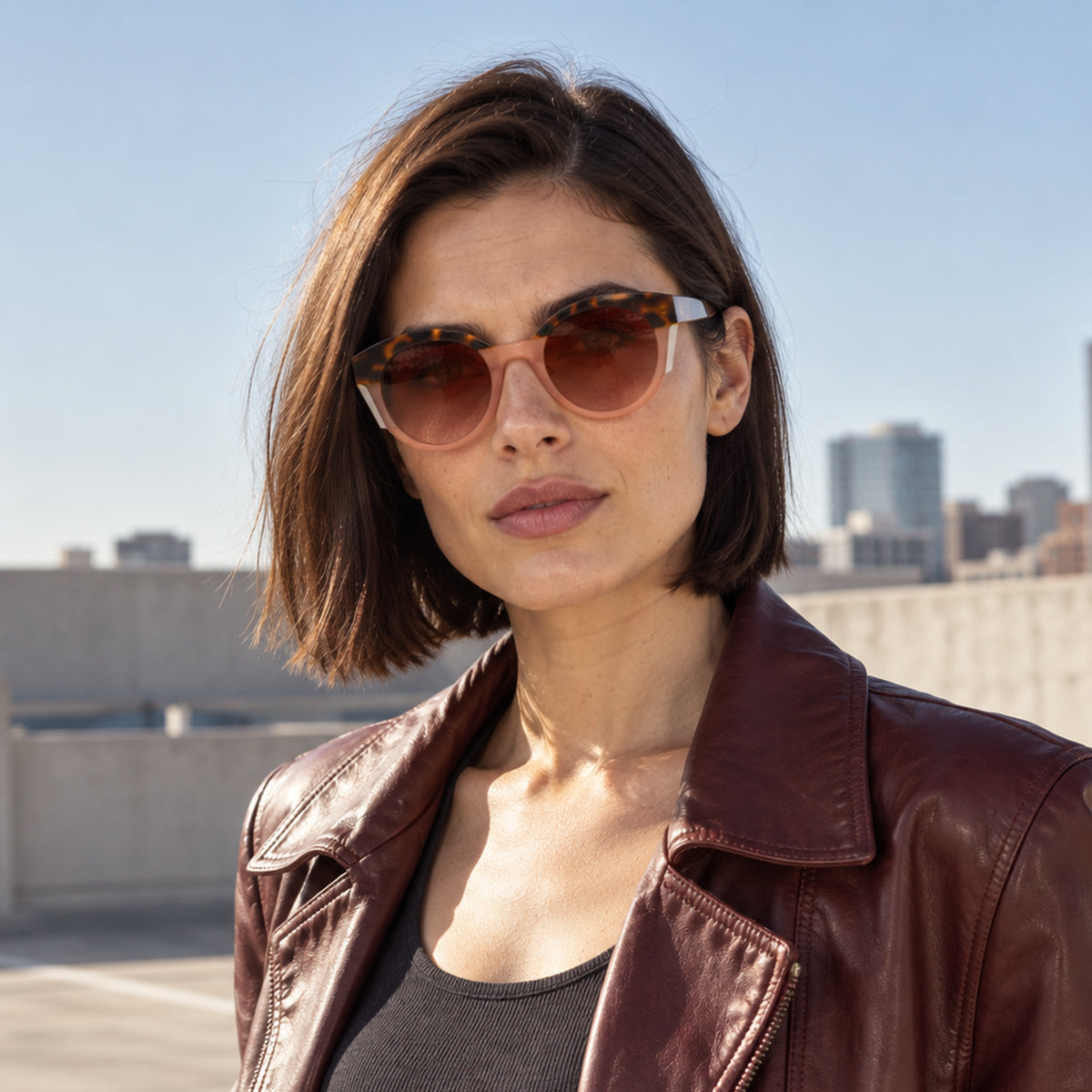 THATCH Round Acetate Sunglasses — 2