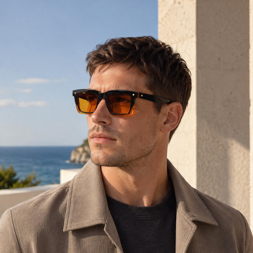 FLINT Square Acetate Sunglasses — 2